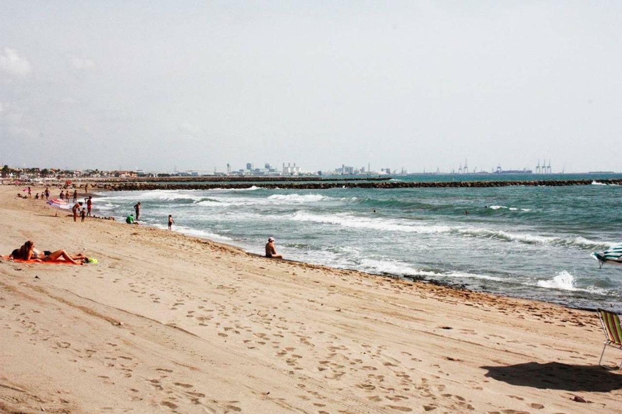Apartamento Junto Al Mar Los Marineros Con Acceso Independiente Por Terraza Puzol Kültér fotó