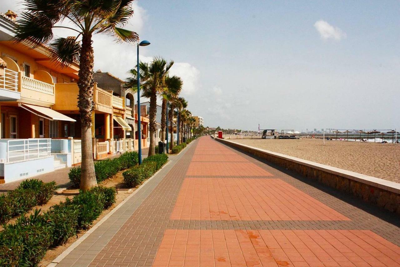 Apartamento Junto Al Mar Los Marineros Con Acceso Independiente Por Terraza Puzol Kültér fotó